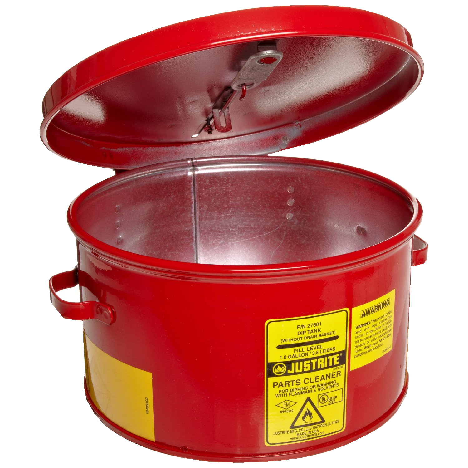 Justrite 3.8 L Dip tank (No Basket)