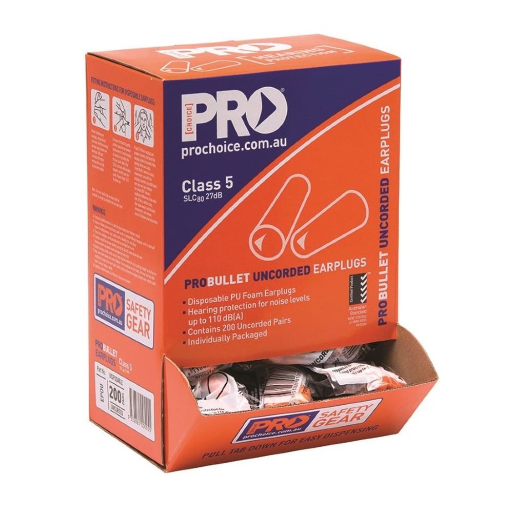 Pro-Bullet Earplugs - Uncorded