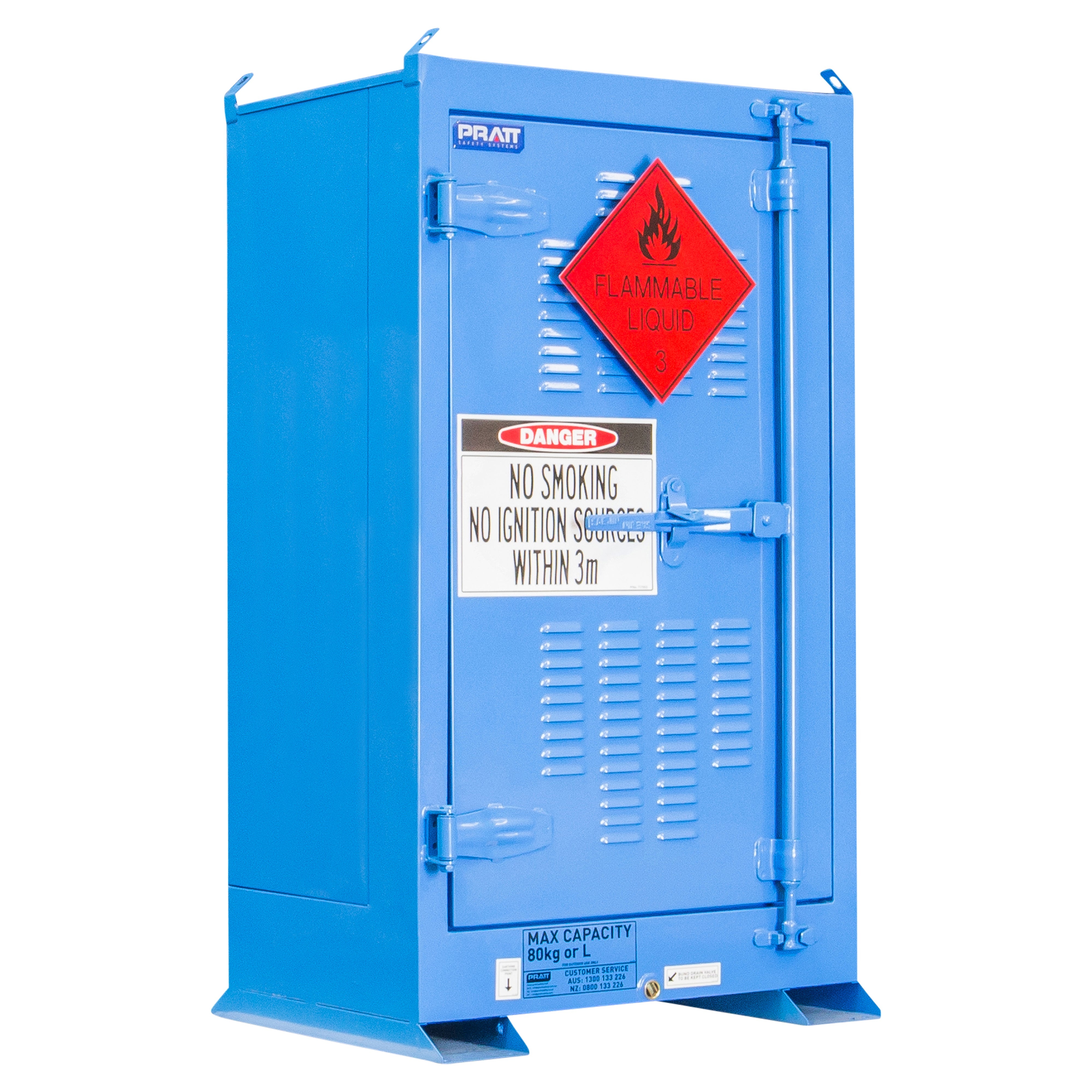 80L Flammable Liquids Outdoor Storage Cabinet, Flammable - DG Safety