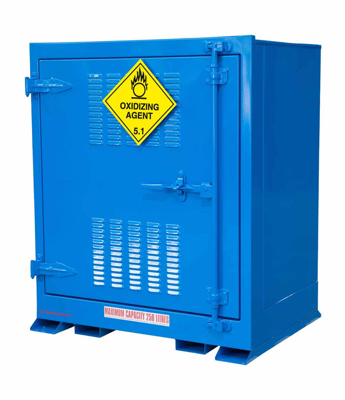 250L Storemasta Outdoor Class 5.1 Oxidising Agent Goods Storage Cabinet