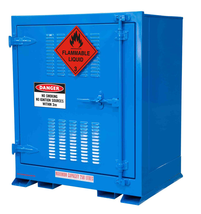 250L Storemasta Outdoor Flammable Goods Storage Cabinet