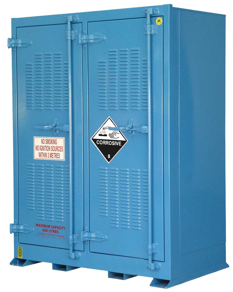 450L Storemasta Outdoor Class 8 Corrosive Goods Storage Cabinet