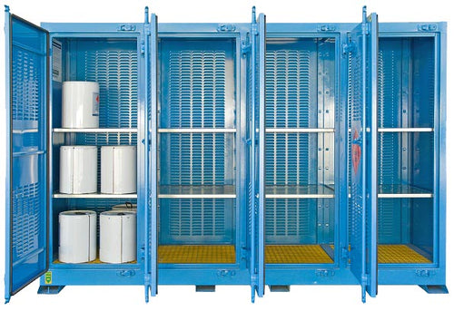 850L Storemasta Outdoor Class 8 Corrosive Goods Storage Cabinet