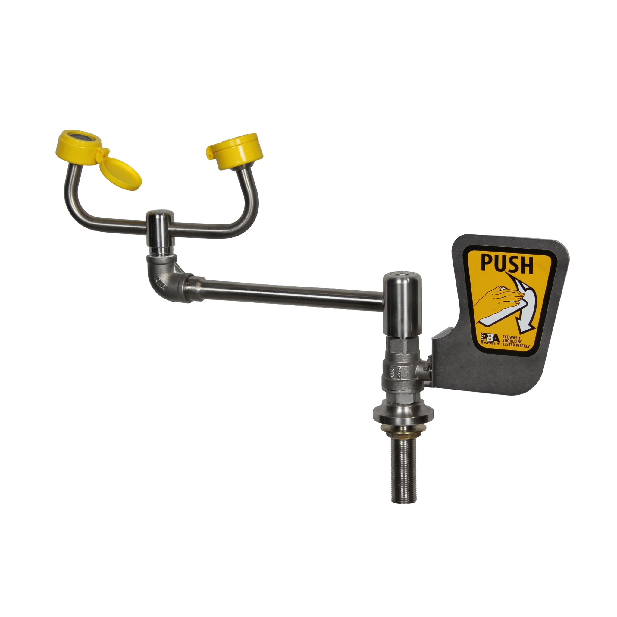 SE572 Eye Wash Aerated - Over Sink (Bench Mounted-Swing)