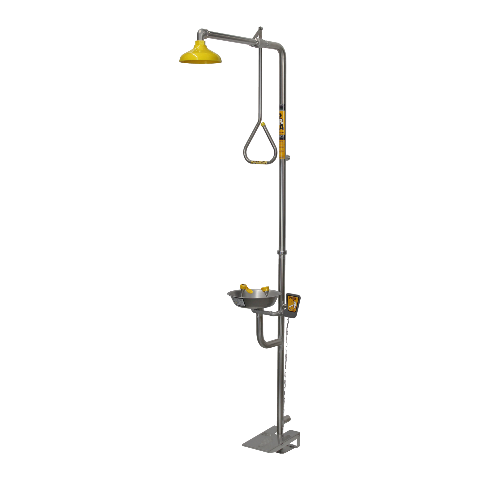 SE607 Combination Shower & Eye/Face Wash Hand & Foot Operated