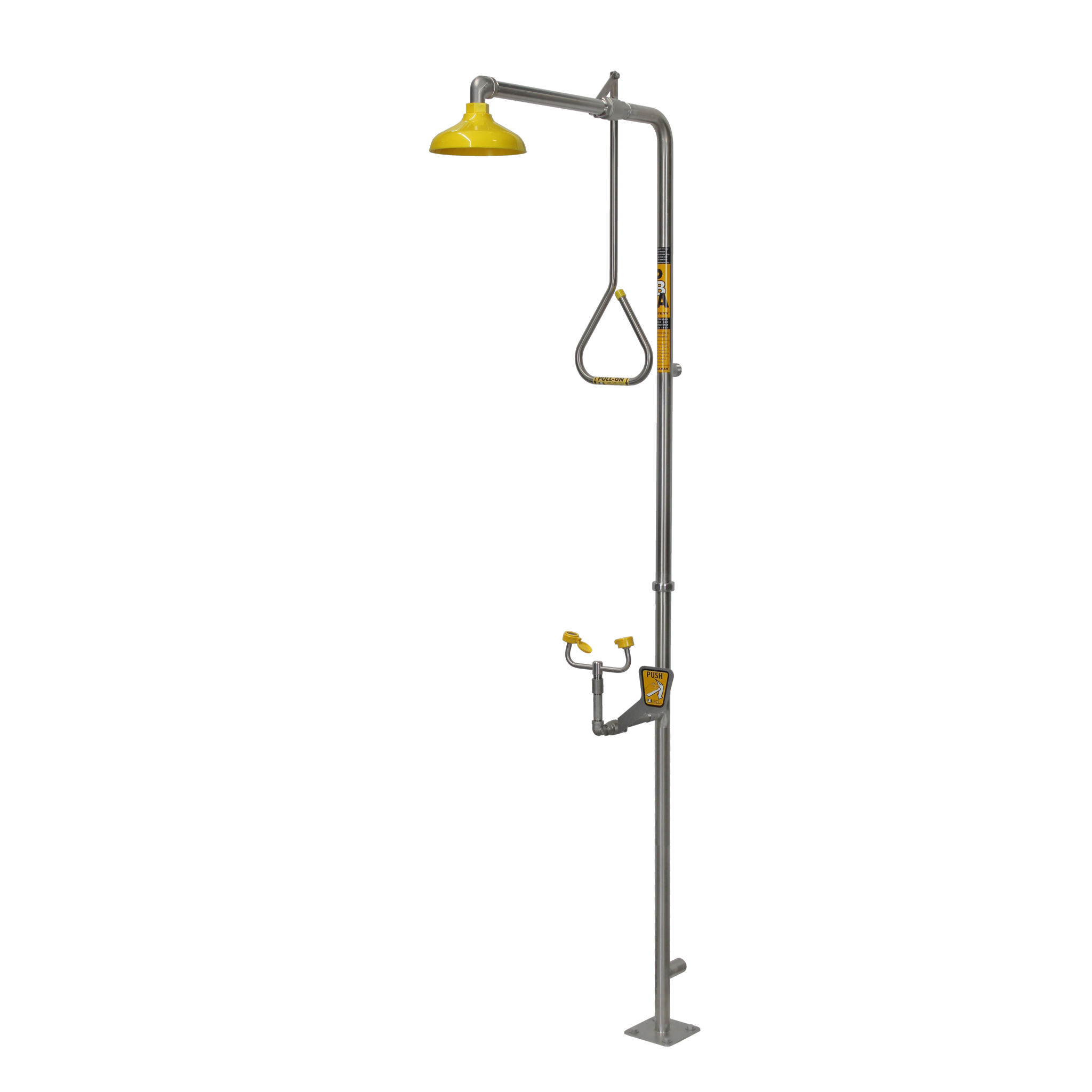 SE675 Combination Shower & Eye Wash Hand Operated No Bowl