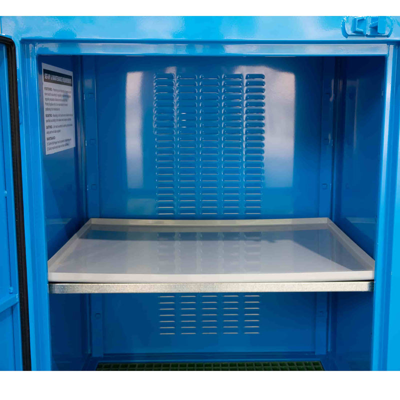 250L Storemasta Outdoor Class 8 Corrosive Goods Storage Cabinet