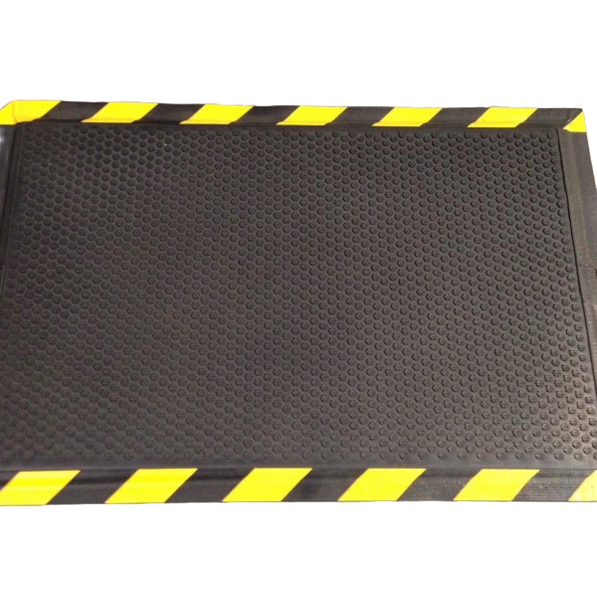 Anti Fatigue Mat - Grip Top Yellow Black Border