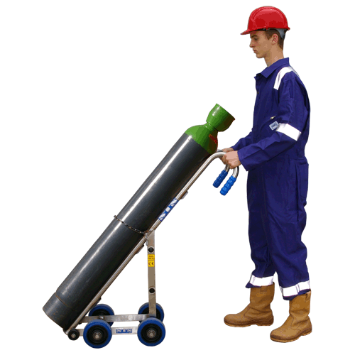 Gas Cylinder Trolley Stainless Steel