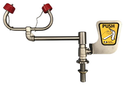 SE572 Eye Wash Aerated - Over Sink (Bench Mounted-Swing)