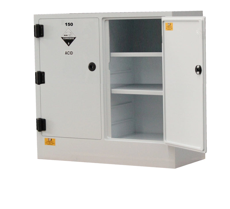Polystore 150 L Corrosive Chemical Cabinet Dual Compartment