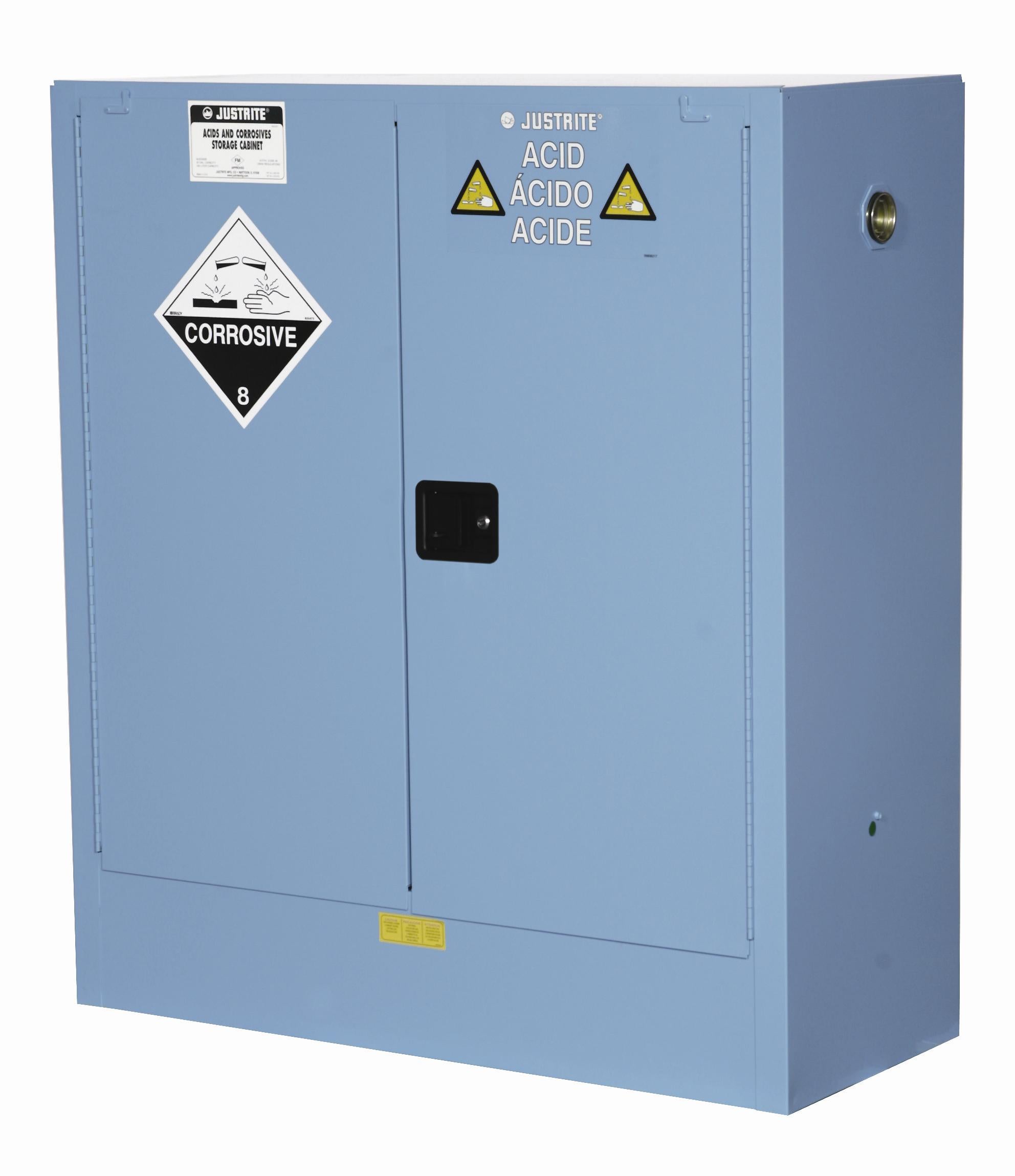 160 Litre Justrite Corrosives/Chemical Goods Storage Cabinet