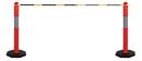 Traffic Cone Extension Bar Yellow Black