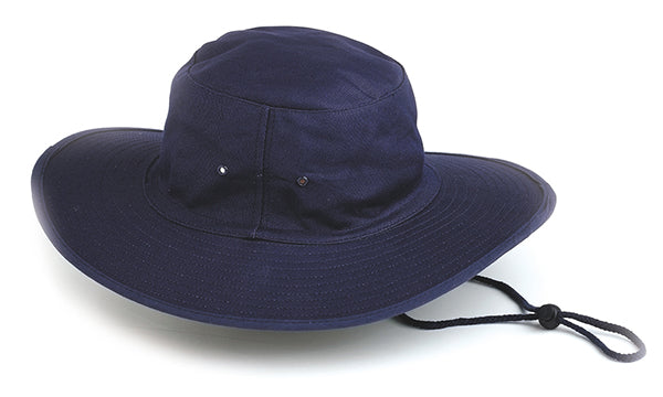 Canvas Sun Hat Blue