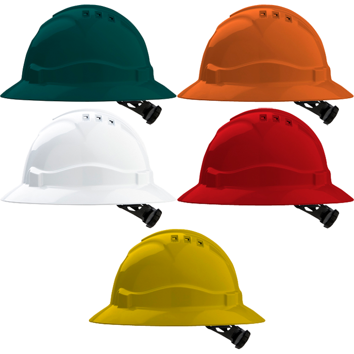 V6 Full Brim Hard Hat