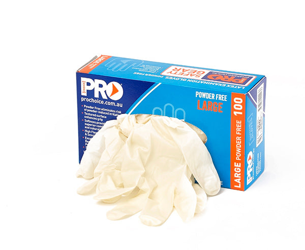 Disposable Gloves - Latex Powder Free