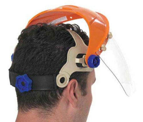 Striker Browguard with Ratchet Headgear