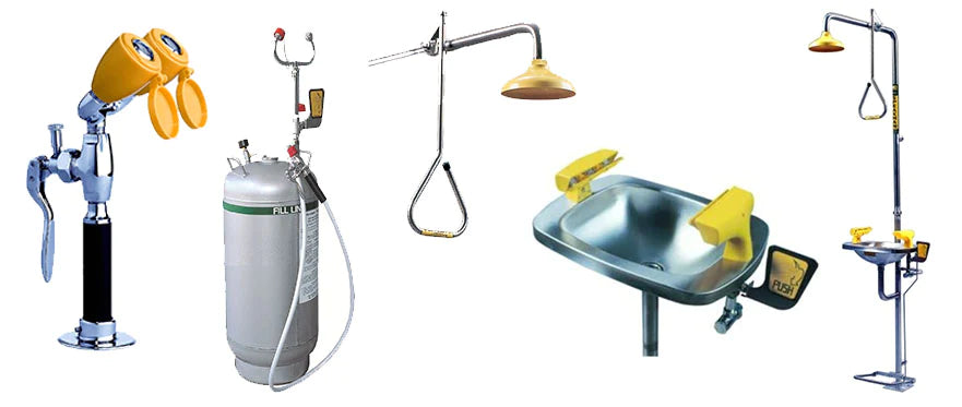 Locating Emergency Safety Showers and Eyewashes in Your Workplace
