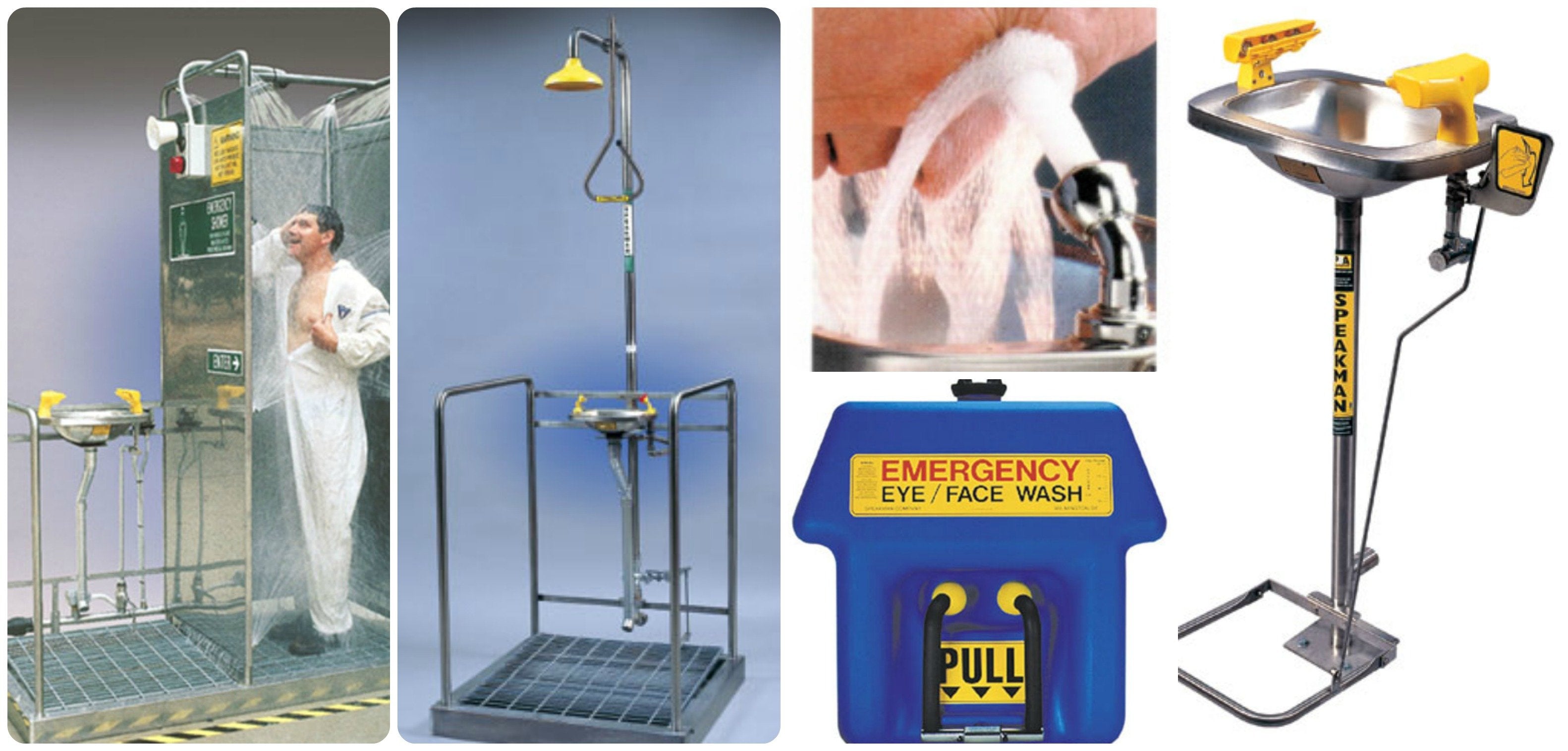 Safety Shower and Eyewash Features and Requirements