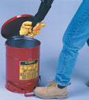 Justrite 23 L Oily Waste Can Foot Operated Cover