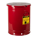 Justrite 80 L Oily Waste Can Hand Operated Cover