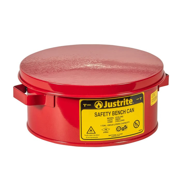 Justrite 3.8 L Bench Can (Complete)