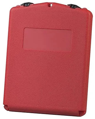 Red Weather Resistant Polyethylene Document Storage Box for SDS - 23304