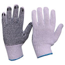 Knitted Poly/Cotton Glove with PVC Dots