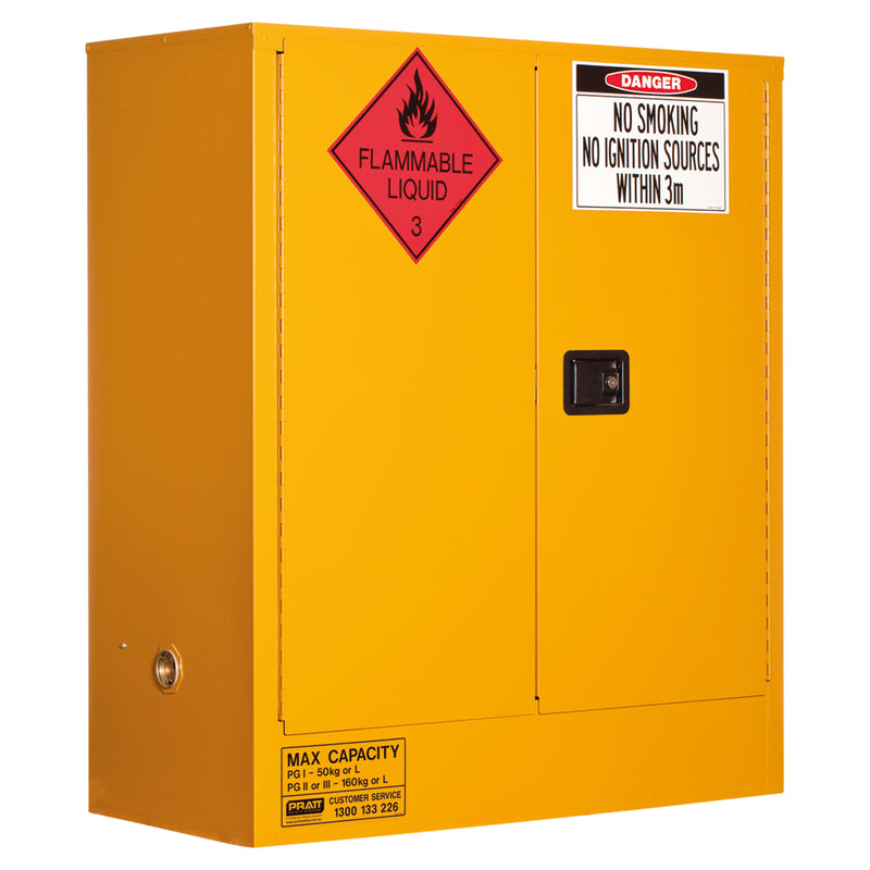 160L Flammable Liquids Storage Cabinet, Flammable - DG Safety