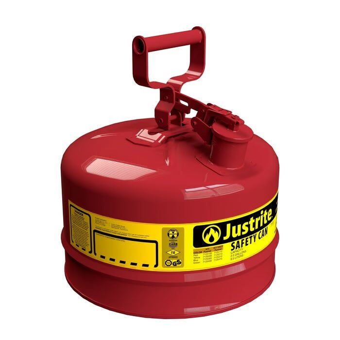 Justrite 9.5 Litre Safety Can