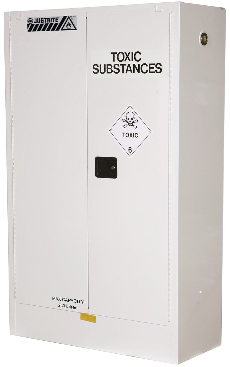 250 Litre Justrite Toxic Goods Storage Cabinet