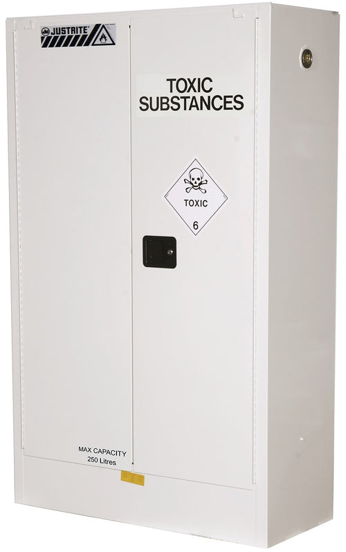 250 Litre Justrite Toxic Goods Storage Cabinet