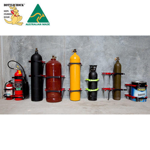 Single Medium Bottlechock Cylinder Restraint - BG1M