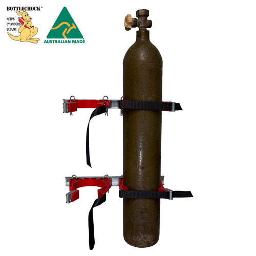 Single Medium Bottlechock Cylinder Restraint - BG1M