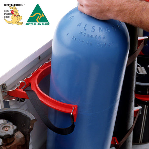 Single Medium Bottlechock Cylinder Restraint - BG1M