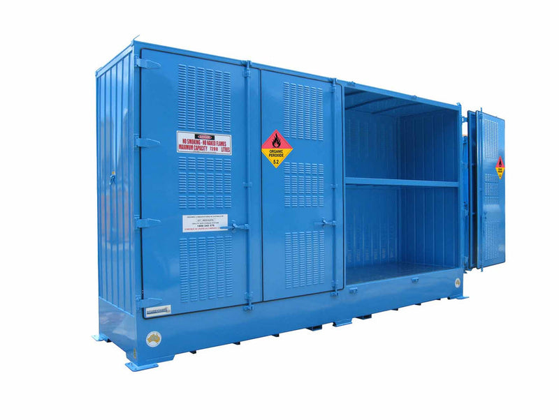 Class 5.2 Organic Peroxide Store - 8 IBC - Max Capacity 8000 L