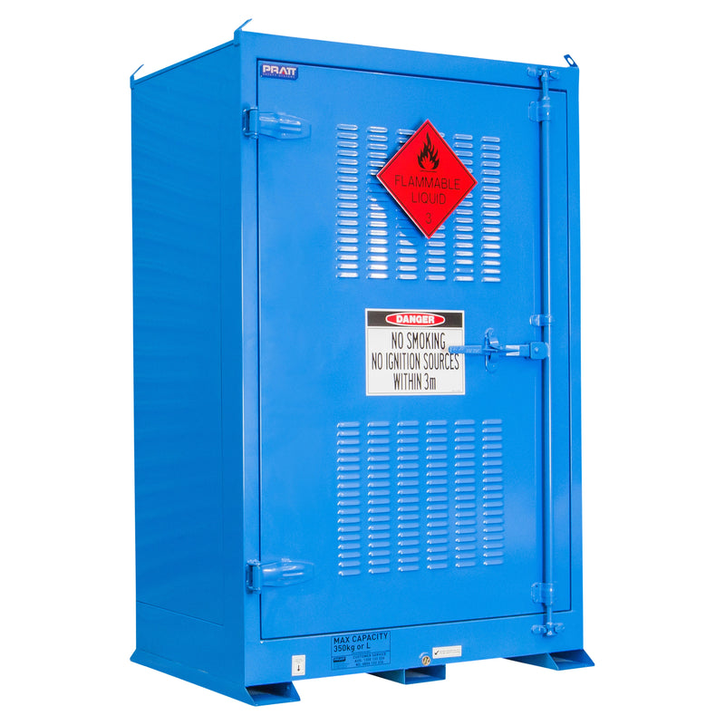 350L Flammable Liquids Outdoor Storage Cabinet, Flammable - DG Safety