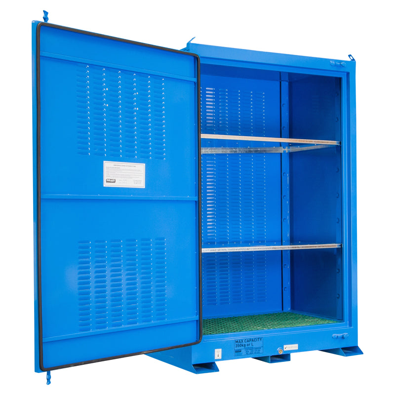 350L Flammable Liquids Outdoor Storage Cabinet, Flammable - DG Safety