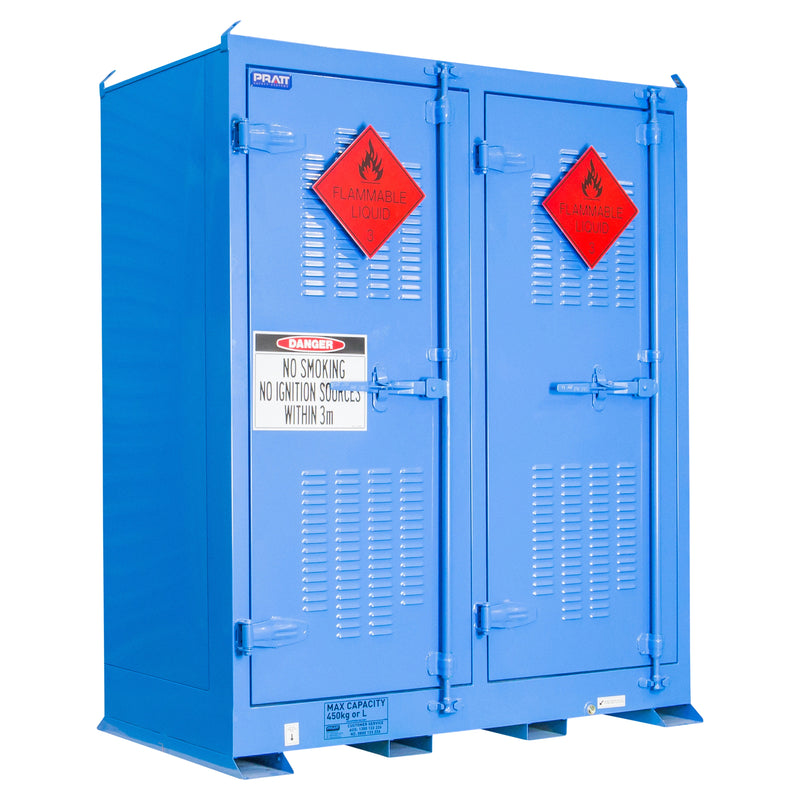 450L Flammable Liquids Outdoor Storage Cabinet, Flammable - DG Safety