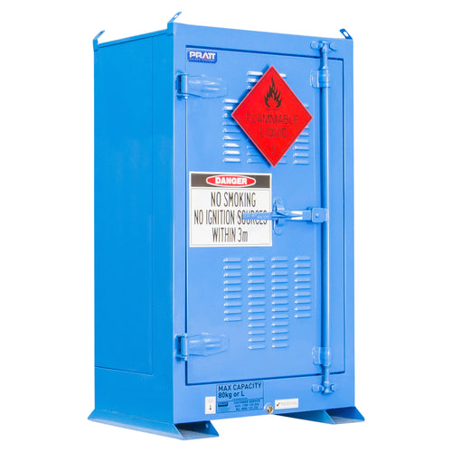80L Flammable Liquids Outdoor Storage Cabinet, Flammable - DG Safety