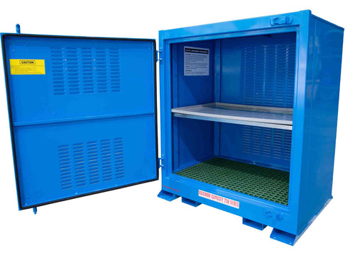 250L Storemasta Outdoor Class 8 Corrosive Goods Storage Cabinet