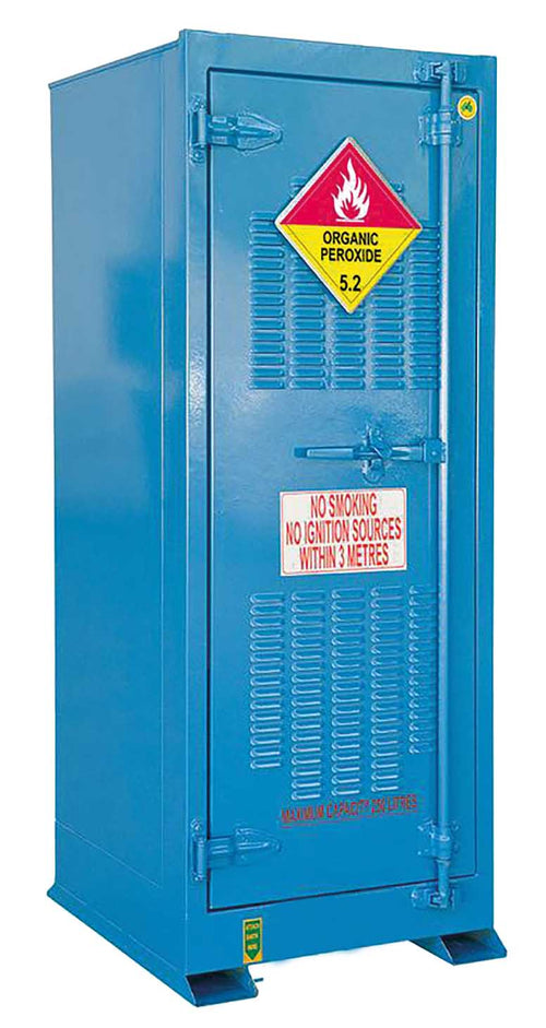 250L Storemasta Outdoor Class 5.2 Organic Peroxide Goods Storage Cabinet Tall