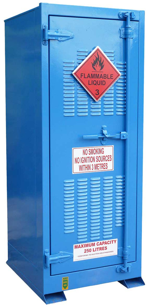 250L Storemasta Outdoor Flammable Goods Storage Cabinet Tall
