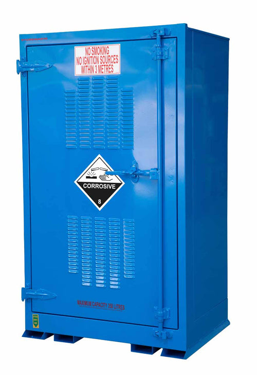350L Storemasta Outdoor Class 8 Corrosive Goods Storage Cabinet