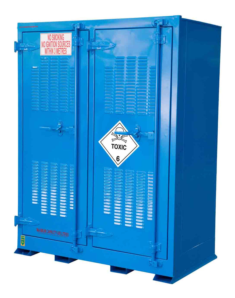 450L Storemasta Outdoor Class 6 Toxic Goods Storage Cabinet
