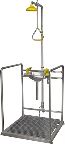 SE106 Shower Eye/Face Wash with Bowl, Platform Operated