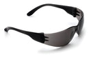 Smoke medium impact safety glasses