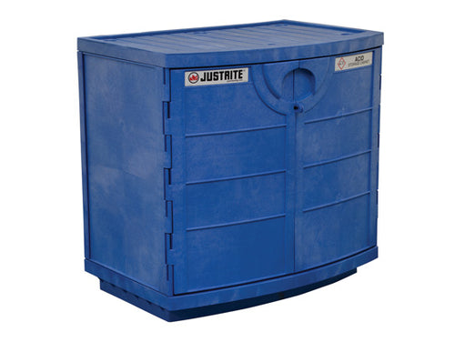90L Dangerous Goods Storage Polyethylene Corrosive Safety Cabinet 10 Yr Wty