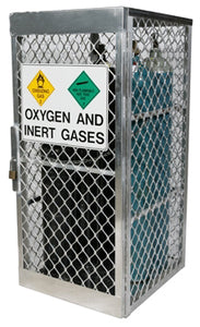 Gas Cylinder Locker - 10 Cylinder Vertical