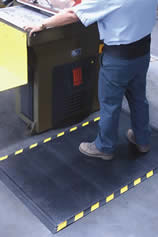 Anti Fatigue Mat - Texture Top Yellow Black Border